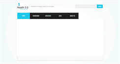 Desktop Screenshot of health3-0.com