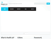 Tablet Screenshot of health3-0.com